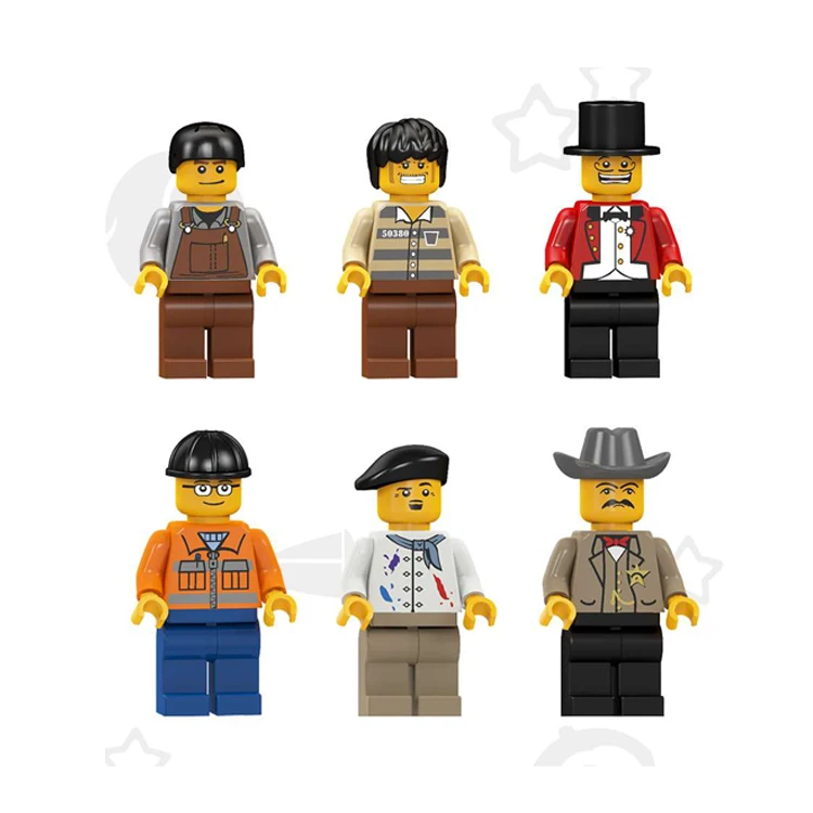 
Best Gifts for Children Kids Wholesale Plastic Building Blocks Figures Surprise Egg Toys 