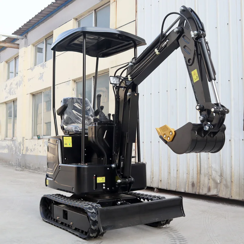 Free shipping CE EPA/EURO 5 micro excavator 2 ton 1 ton 1.8 ton small excavator Chinese mini excavator cabin mini digger