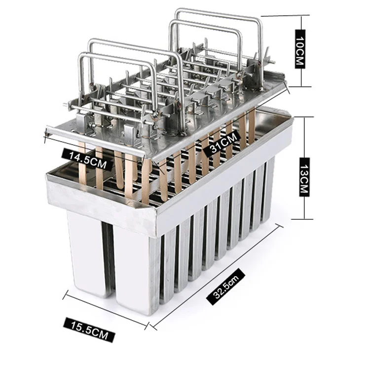 20 шт., Формочки Для Мороженого из нержавеющей стали