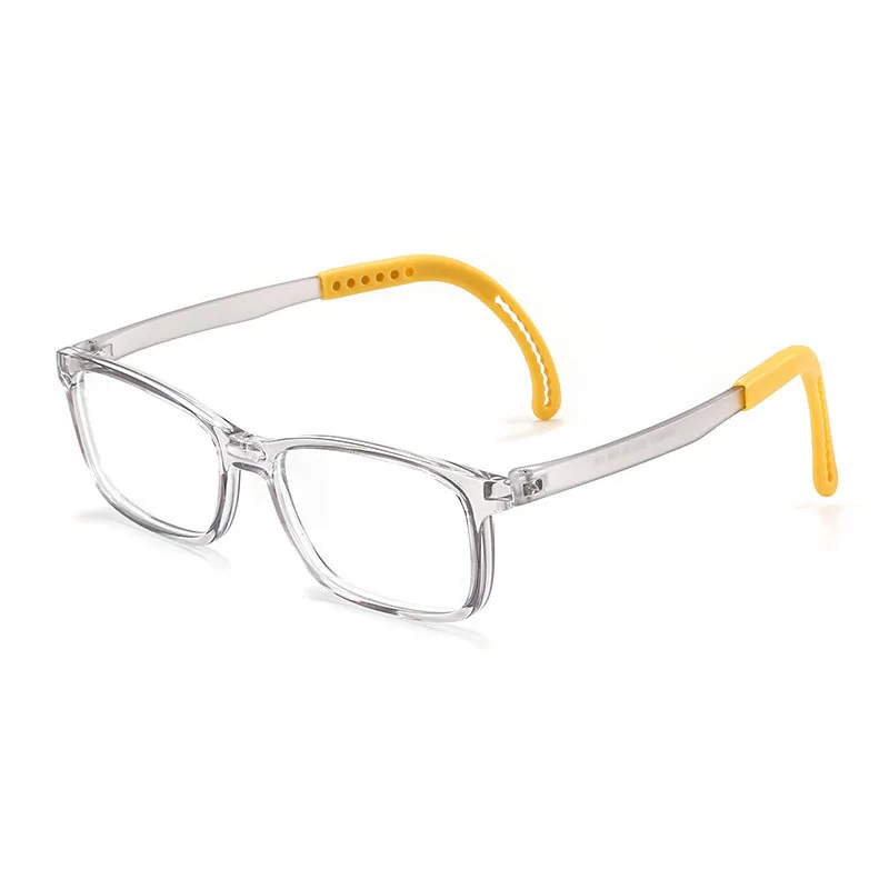 square Ultralight Flexible Soft Kids Frame Children Optical Spectacle Frame Glasses for Sight Eyeglass Lunettes De Vue Enfant