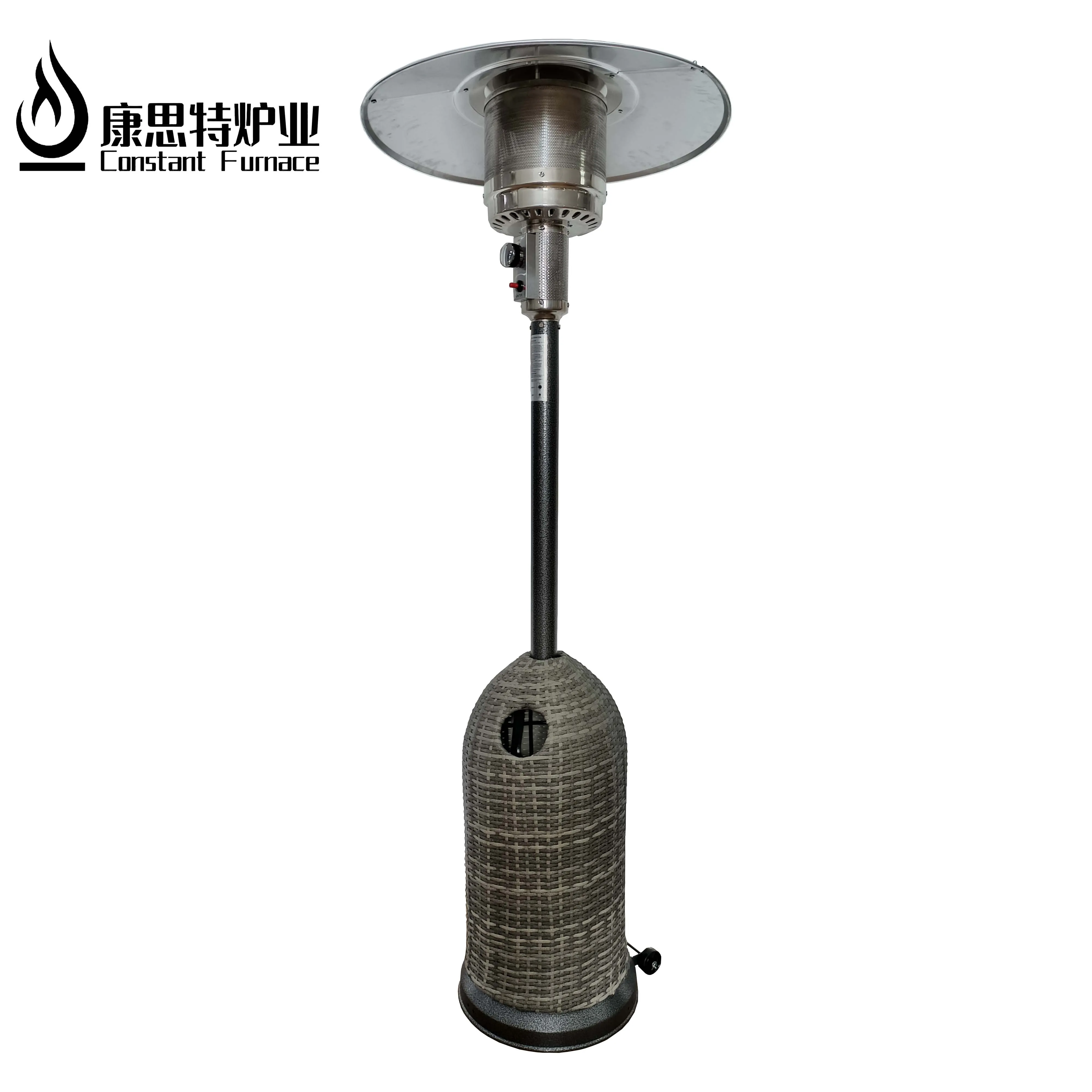Garden New style Pyramid flame  tube Propane  Stainless Steel Outdoor Gas Heater from Chinese Factory