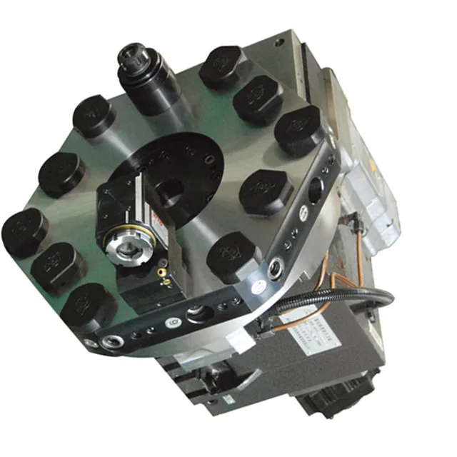 Известный бренд Универсальный 8 станций AK3380 живой инструмент NC револьверный токарный станок с ЧПУ