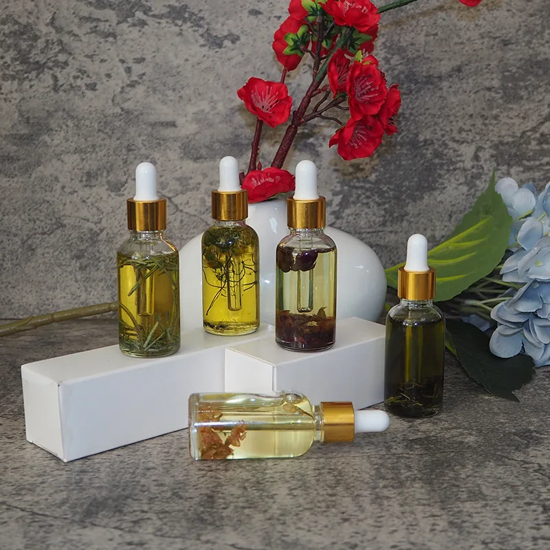 High quality  chamomile Rose mint jasmine 30ml  Dried Flower Essential Oil Hydrates facial essential oil to reduce dullness