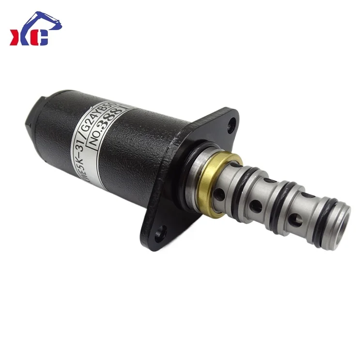 YN35V00051F1 High Quality Solenoid Valve SK200-8 Excavator Rotation Brake Solenoid Valve WE5K-31/G24YB50