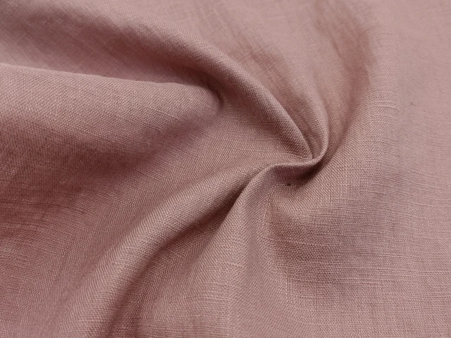 MIZUDA TEXTILE Woven 100% Linen Fabric 17*17 52*54 DYED Airo Washing Custom Free Sample