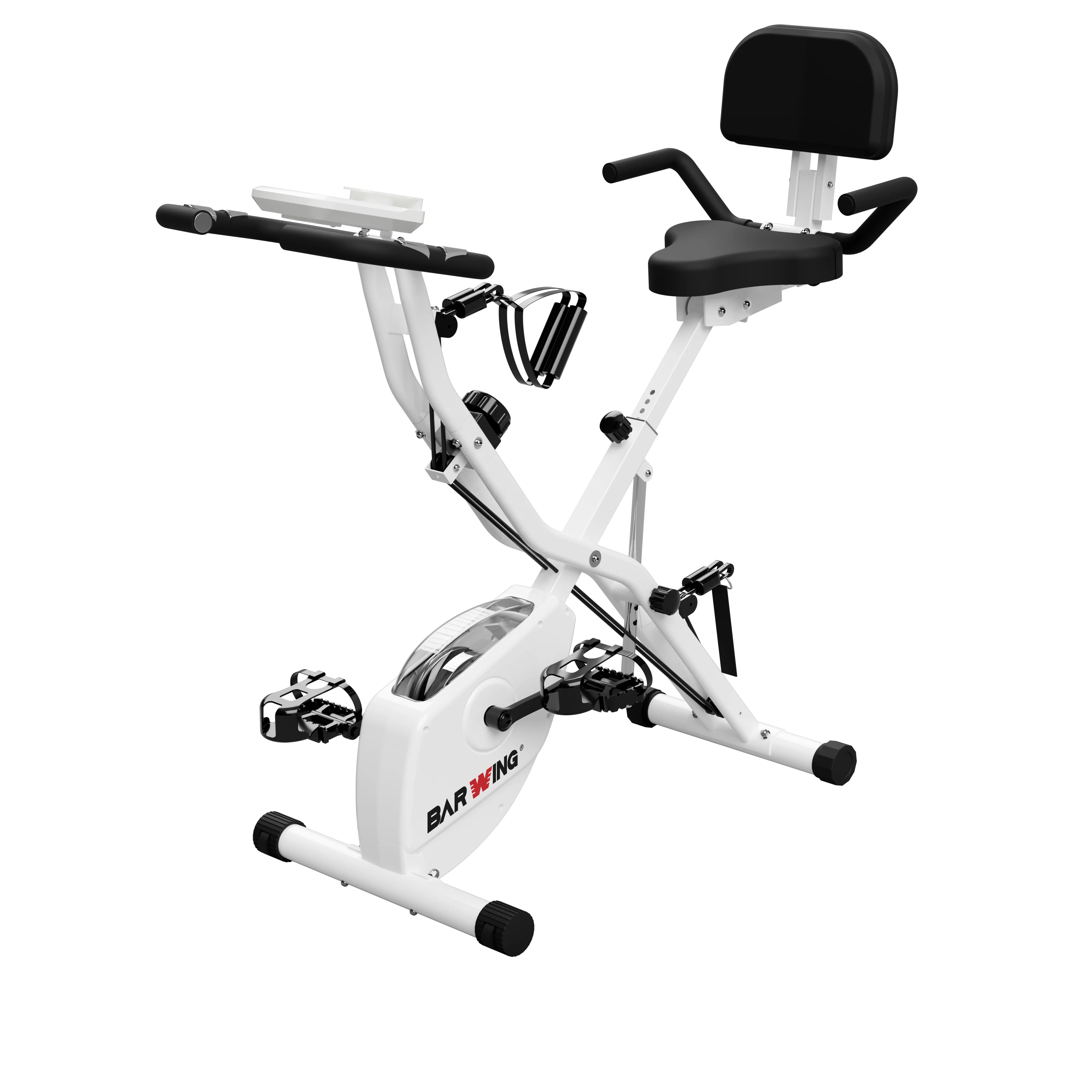 Multifunctional Gym Equipment Adjustment Indoor Body Building Fitness Folding Exercise Bike  Home  Unisex
