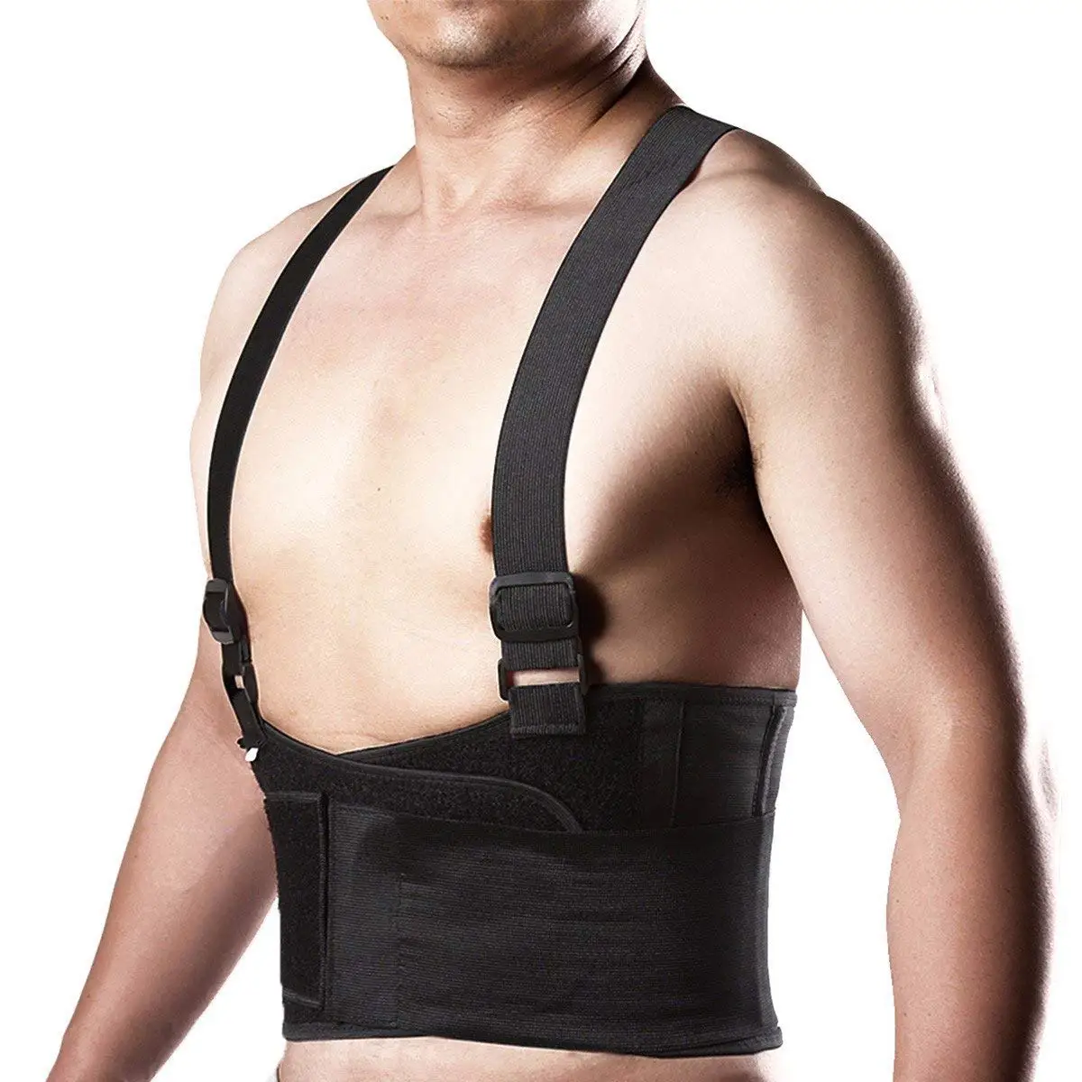 Industrial Heavy-Duty  Back Support Elastic Belt,Back Support Belt,Adjustable Removeable Straps#HY-GY