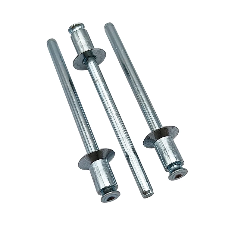 wholesale 4.0 * 7.0 mm carbon steel pull thru blind rivet countersunk pt rivet galvanized