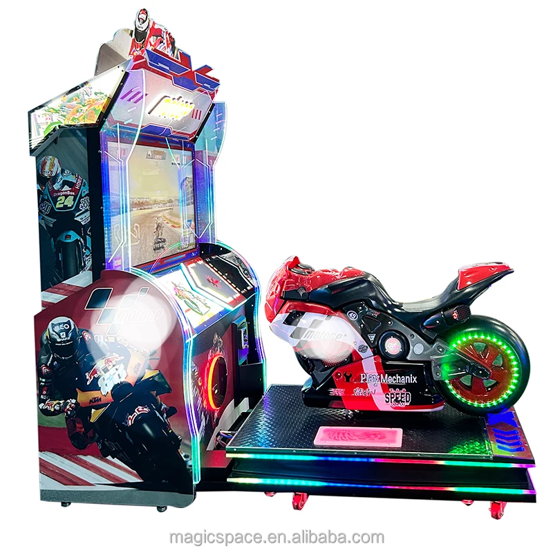 3d  Video Motor Bike Racing Game Or 2 Player Coin Operated  Motor Cycle   Arcade Machine For Sale