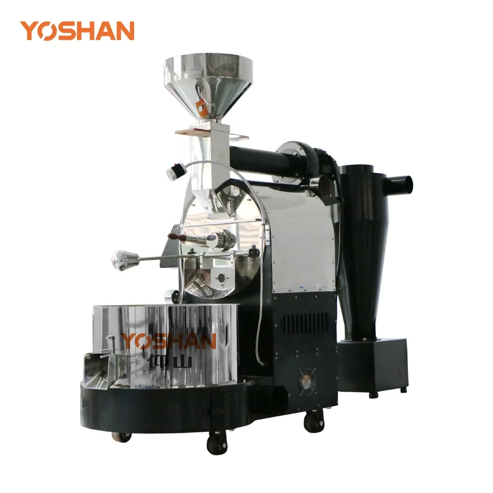 Yoshan 6 кг промышленный hor air haas 5 dy gas12кг двойной барабан коммерческий кофейный жаровня промышленная машина