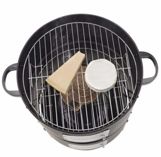 Smoker Tray Perfect for Hot and Cold Smoking Meat, Fish, Cheese with Wood Pellets  Works in any Type of Grill or Smoker