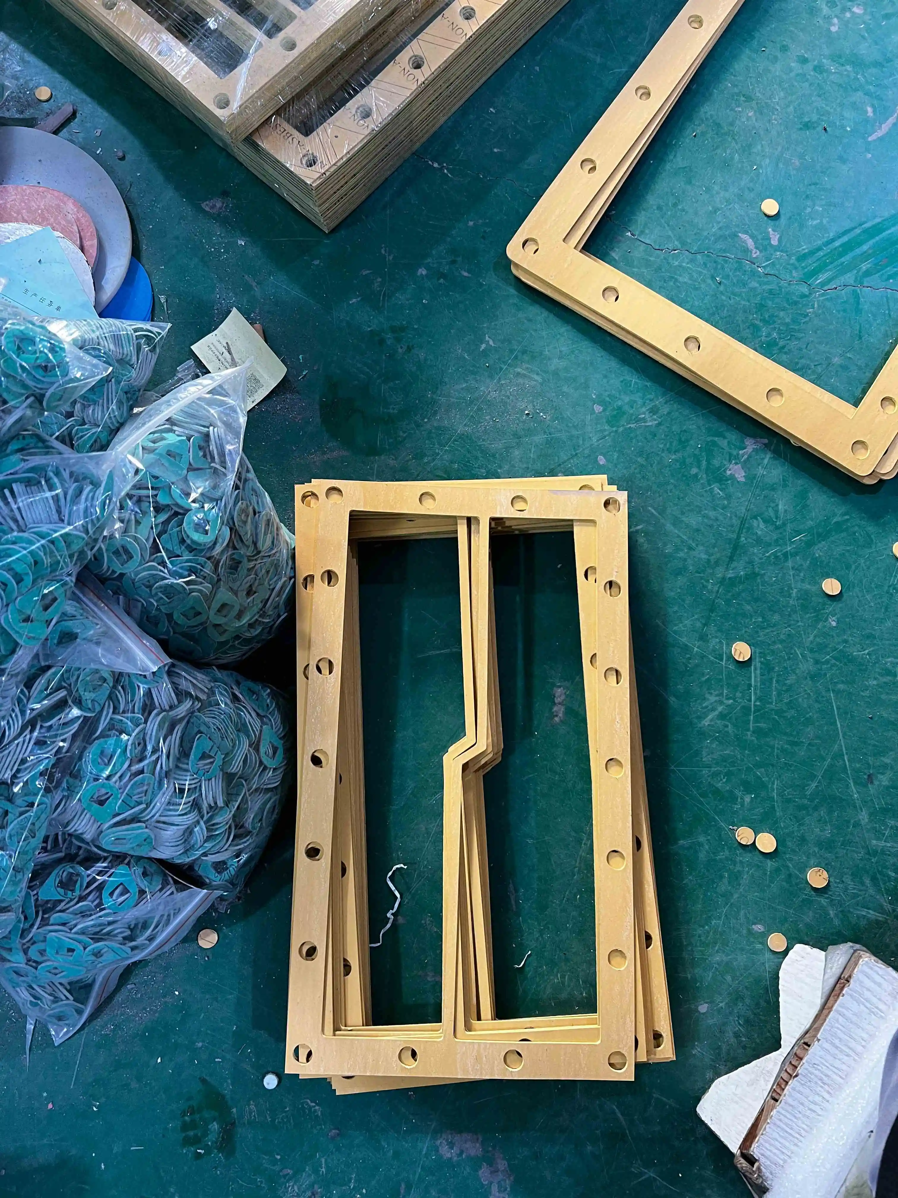 Flange asbestos free gasket high temperature resistant Designable and customizable