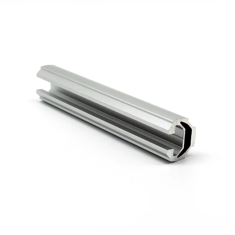 
China industry round bar aluminum alloy tube coated plastic Profiles lean aluminium pipe 19mm for storage rack 