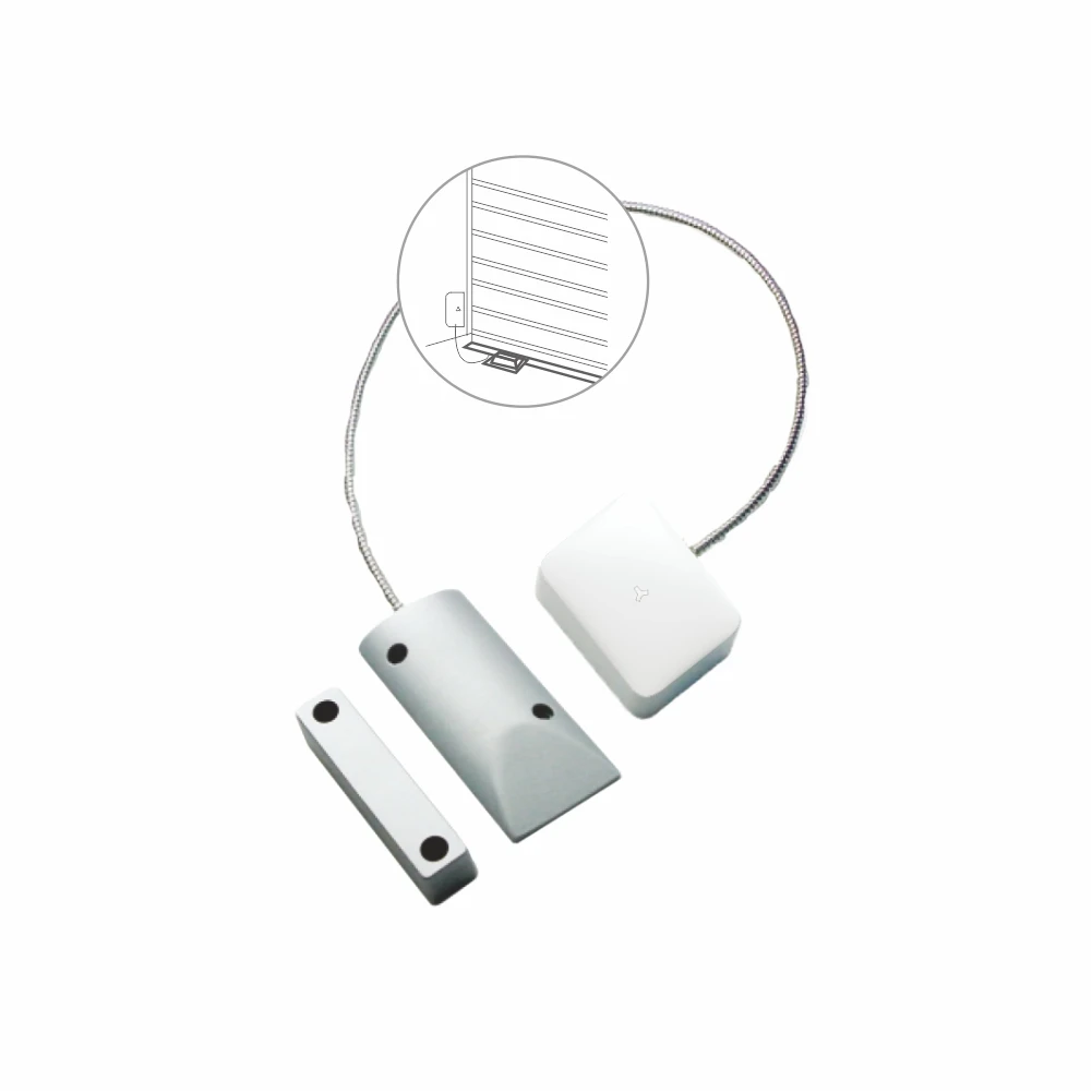 maxkin smart home Sensor wireless Sensor For Shutter Door battery power magnetic Shutter Door Sensor for home alarm