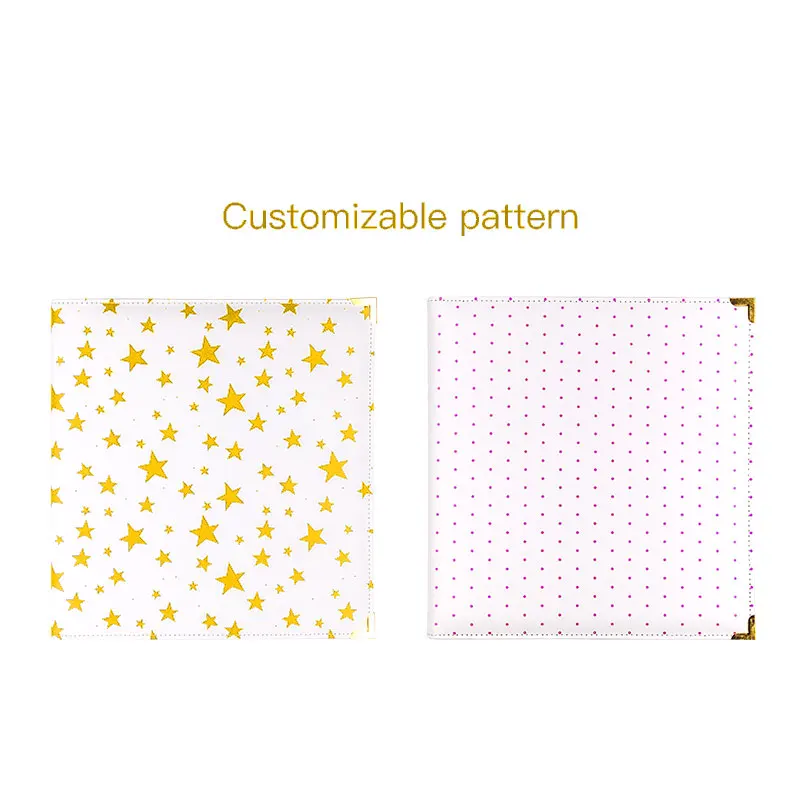  Dot pattern искусственная кожа пользовательский размер 6 кольцо binder Оптовая Продажа Милая