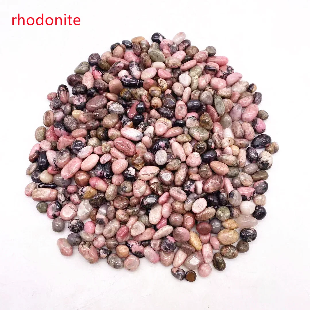Wholesale 1KG Bulk Natural Crystal Chips Rose Quartz Gravel Amethyst Tumbled Stone for Decorate