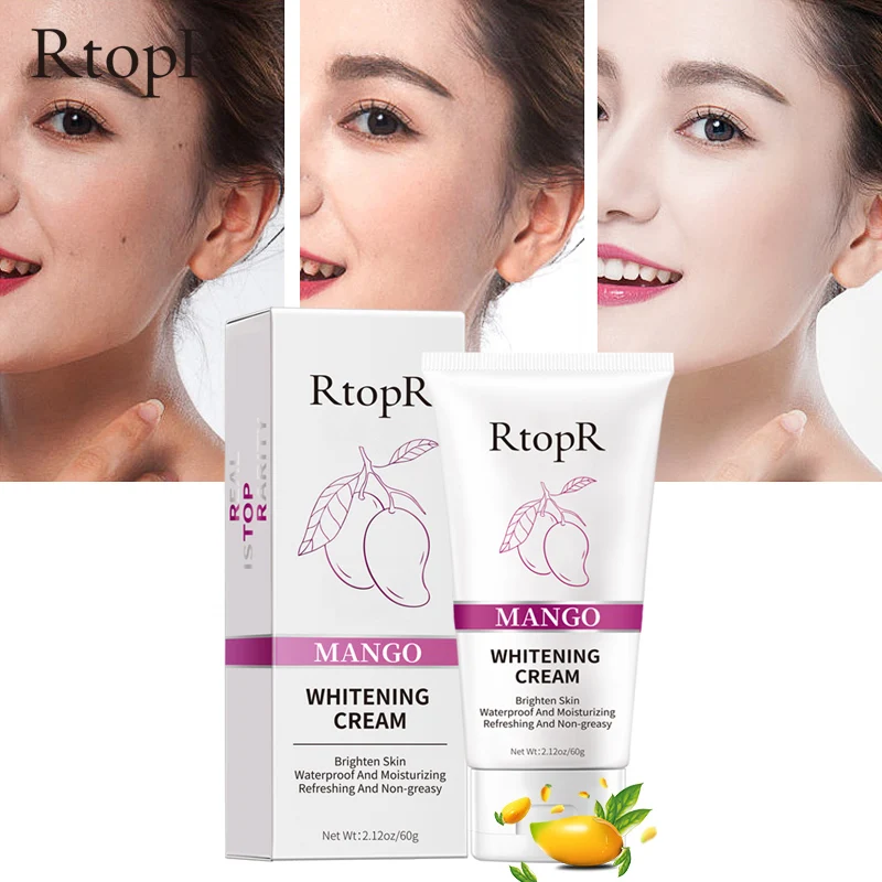 RtopR Skin Care Organic Mango Extract Effective Moisturizing Lightening Body Care Cream