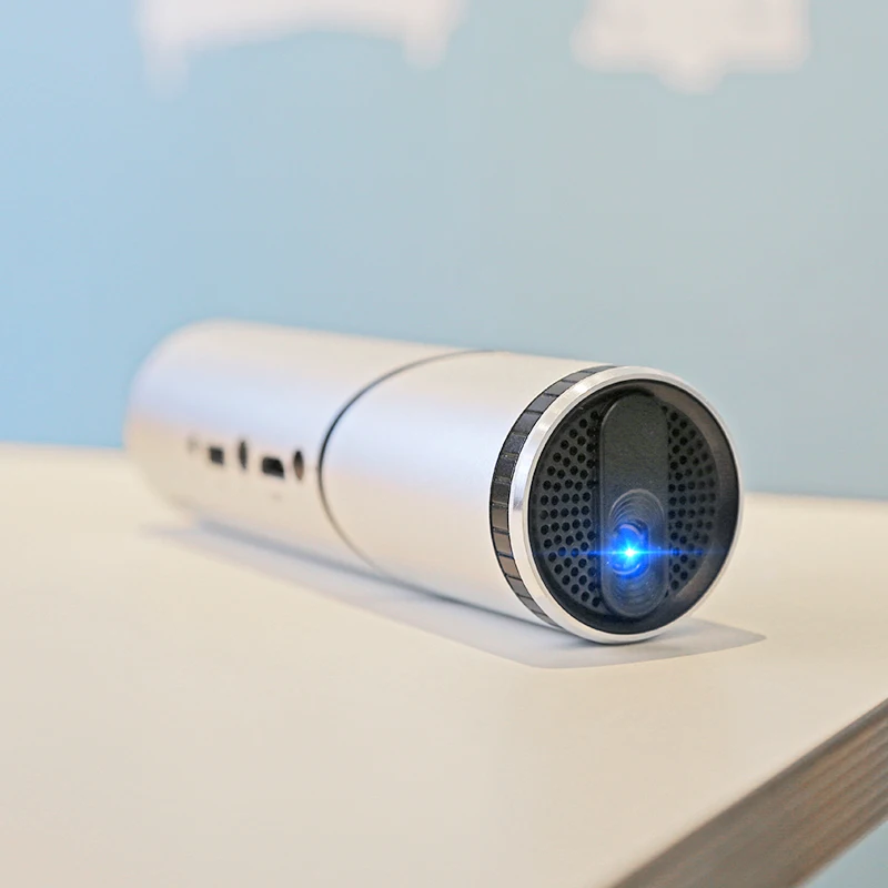 Rotate Lens Electodeless Focusing 23 Countries Languages Alloy Android 7.1 Wireless Wifi And Mini Projector