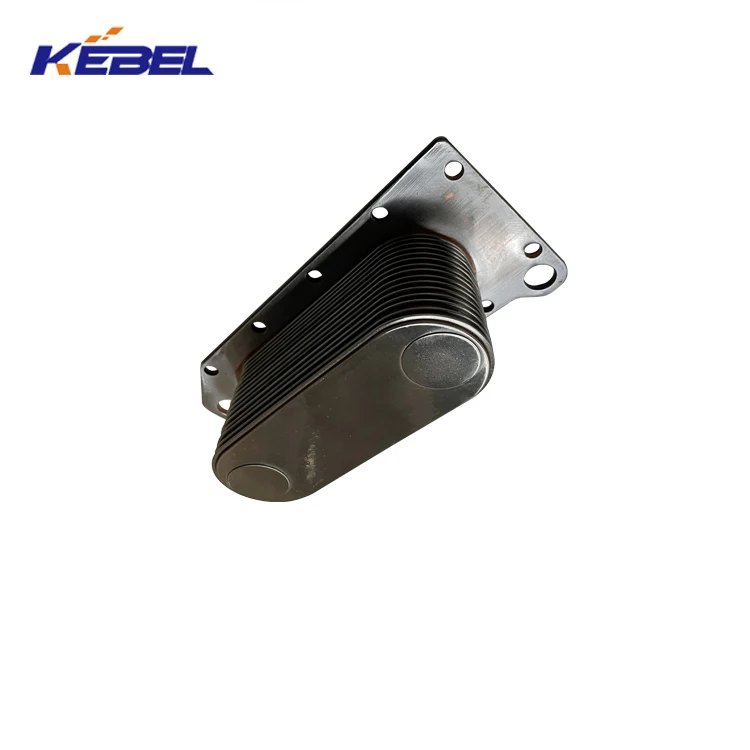 3966365 factory outlet engine oil cooler heavy duty truck QSL diesel engine spare parts lub oil cooler core for cummins