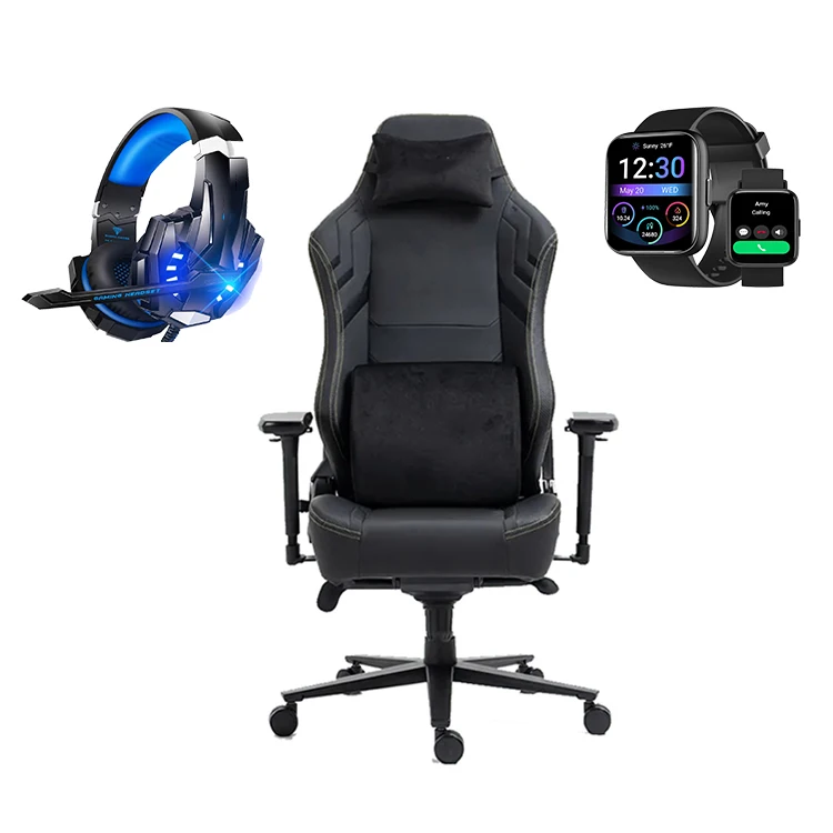 Популярный Лидер продаж игровые стулья Cadeira Silla Gamer Con Masajeador массажные кресла геймер с гелевой подушкой на сиденье