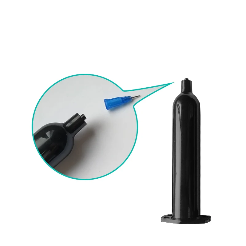 Wholesale Cheap Price Japanese Type 5CC Adapters Blcak Glue Dispenser Syringe