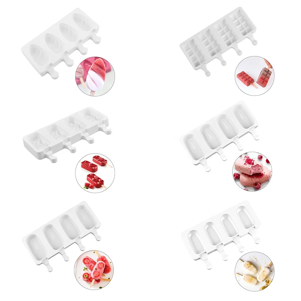 FUNBAKY ice cream silicone molds popsicle making tools making pop silicone mold