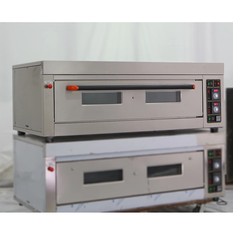 Professional Bakery Machine 2 Deck Industrial Cake Bread Gas Baking Oven