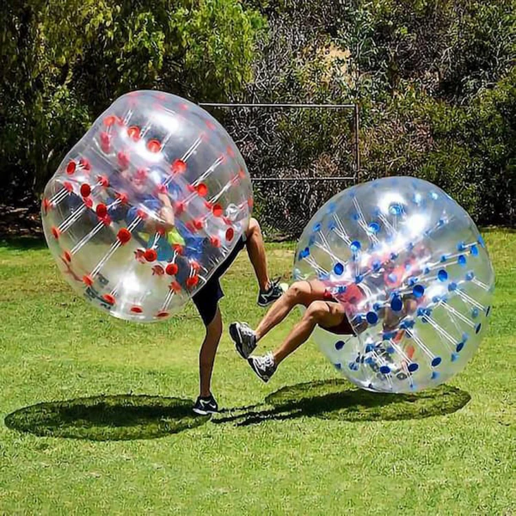 Wholesale price PVC /TPU 1.2m 1.5m  inflatable sumo soccer bumper bubble ball for sale