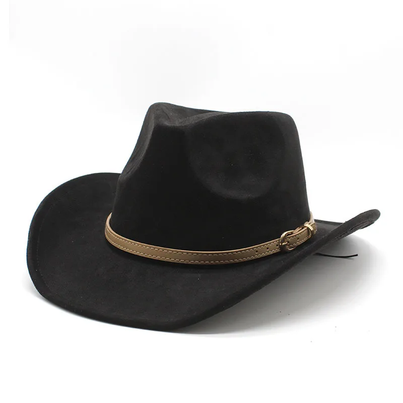 Hat Western cowboy  cattle  Hats golf Wholesale Sombrero  casual OutdoorNew Cowboy Hat Fedora Wide custom