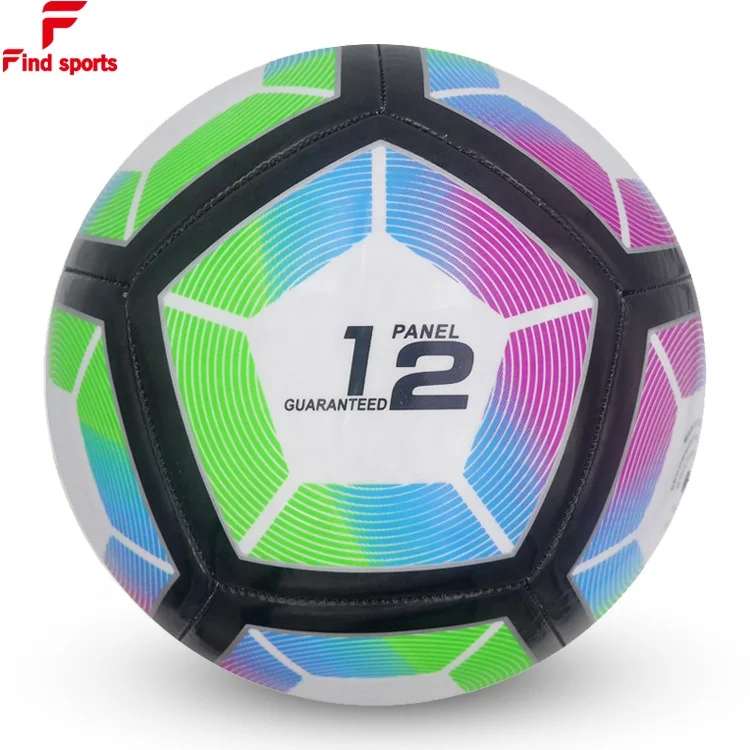 Football PVC 2018 Latest Arrival New Design Strike 12 Panels Soccer Ball team sports