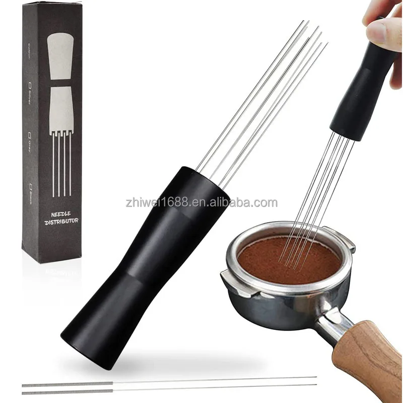 Coffee Accessories Barista Tools Stainless Steel Espresso WDT Tool Coffee Stirrer 0.4mm Coffee Needle Distributor