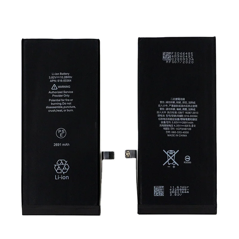 Mobile Phone Battery For iPhone 5 6 6S 6Plus 7 7Plus 8 8P Plus SE2 X XR XS MAS 11 12 13 Mini Pro Max Original Batteries OEM