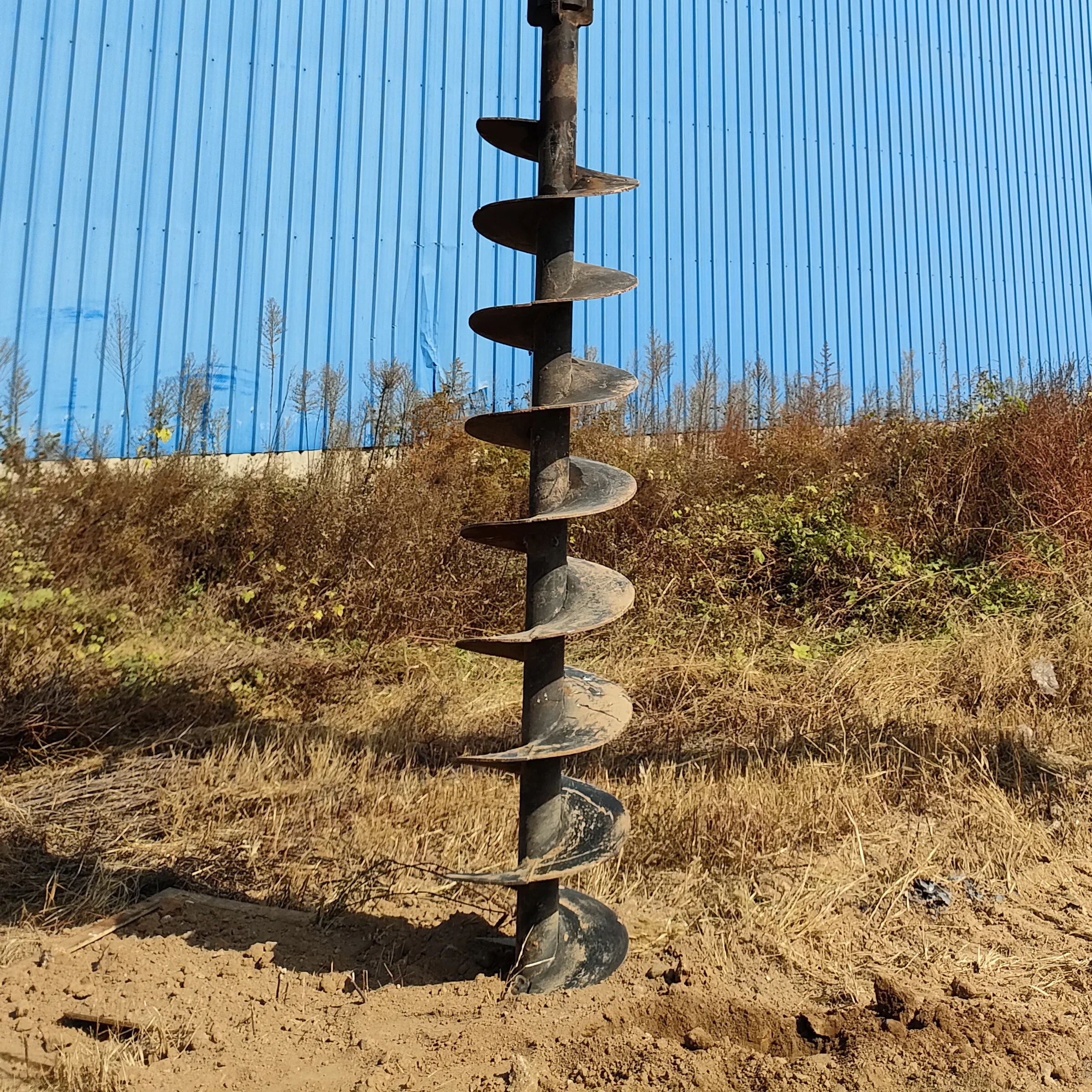 High quality CE ground deep post hole digger auger drill 20 tons excavator install