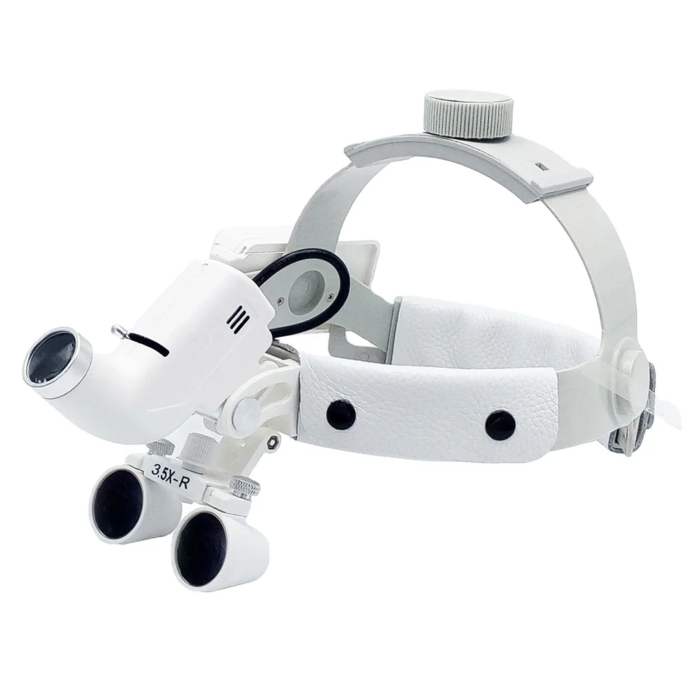 cheap price dental surgical binocular loupes wireless LED dental headlight on sale
