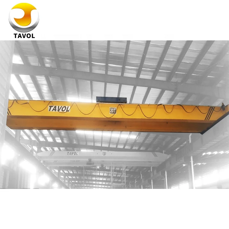 Tavol Brand Oem Service Heavy Duty Overhead Bridge Crane 32ton Remote Control  Overhead Crane