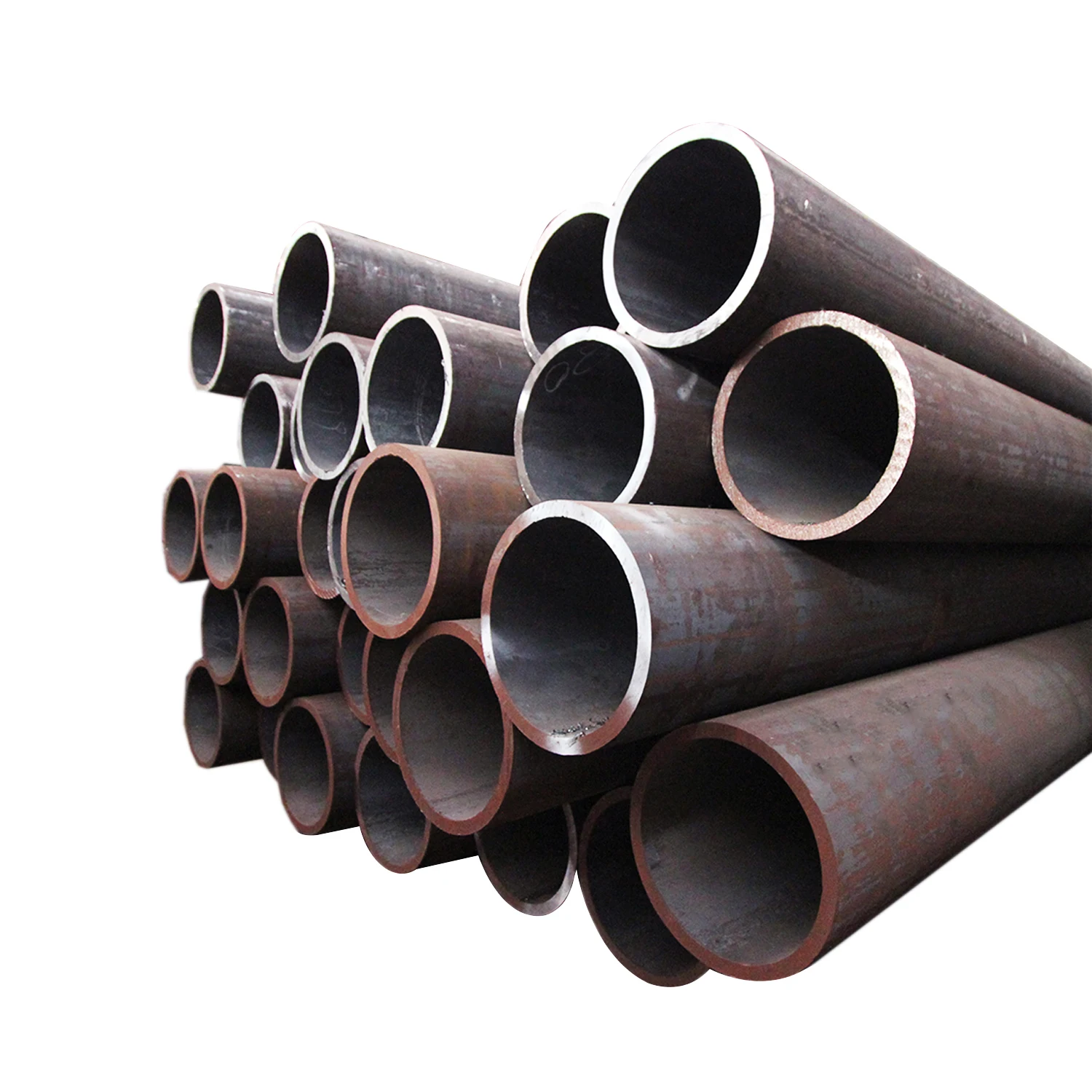 Carbon Steel Pipe Butt Welded Seamless Pipe Carbon Steel Square Pipe St52 Q195 Q235 ANSI DIN Certified Cold Rolled