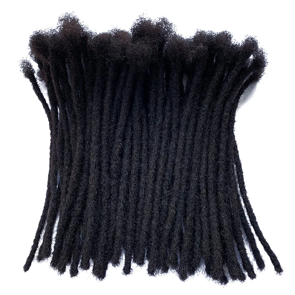 
Whosale Price Human Hair Microlocks Sisterlocks Dreadlocks Extensions Full Handmade (Width 0.4cm) 100% Human Hair 