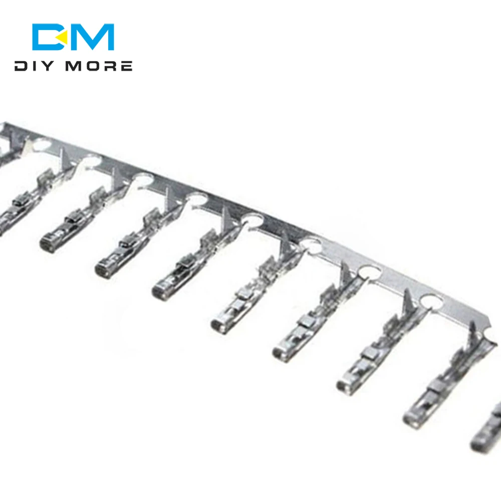 1*100Pcs Du pont Jumper Wire Cable Housing Female Pin Connector Terminal 2.54mm