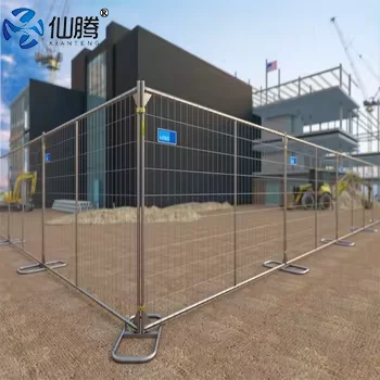 2024 Hot Selling Factory Custom Low Price Canadian Standard Outdoor Construction Temporary Fence Panels Portable Temporary Fence