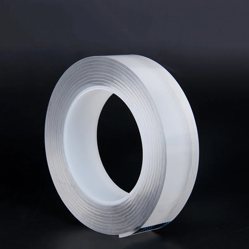 Wholesale Cheap Price Double Sided Heavy Duty Adhesive Acrylic Tape Sticky Transparent Nano Reusable Tape
