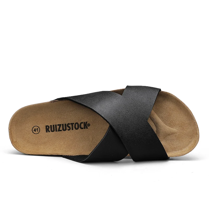 Customizable Luxury Style Home Slippers Mens Fashion Sandals Slide Slippers Manufacturer For Men