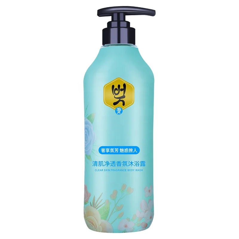 OEM Factory Wholesales Sample 500ML Rose Cheap Rated Sexiest Body Whitening Shower Thai Time Bath And Shower Gel For Women