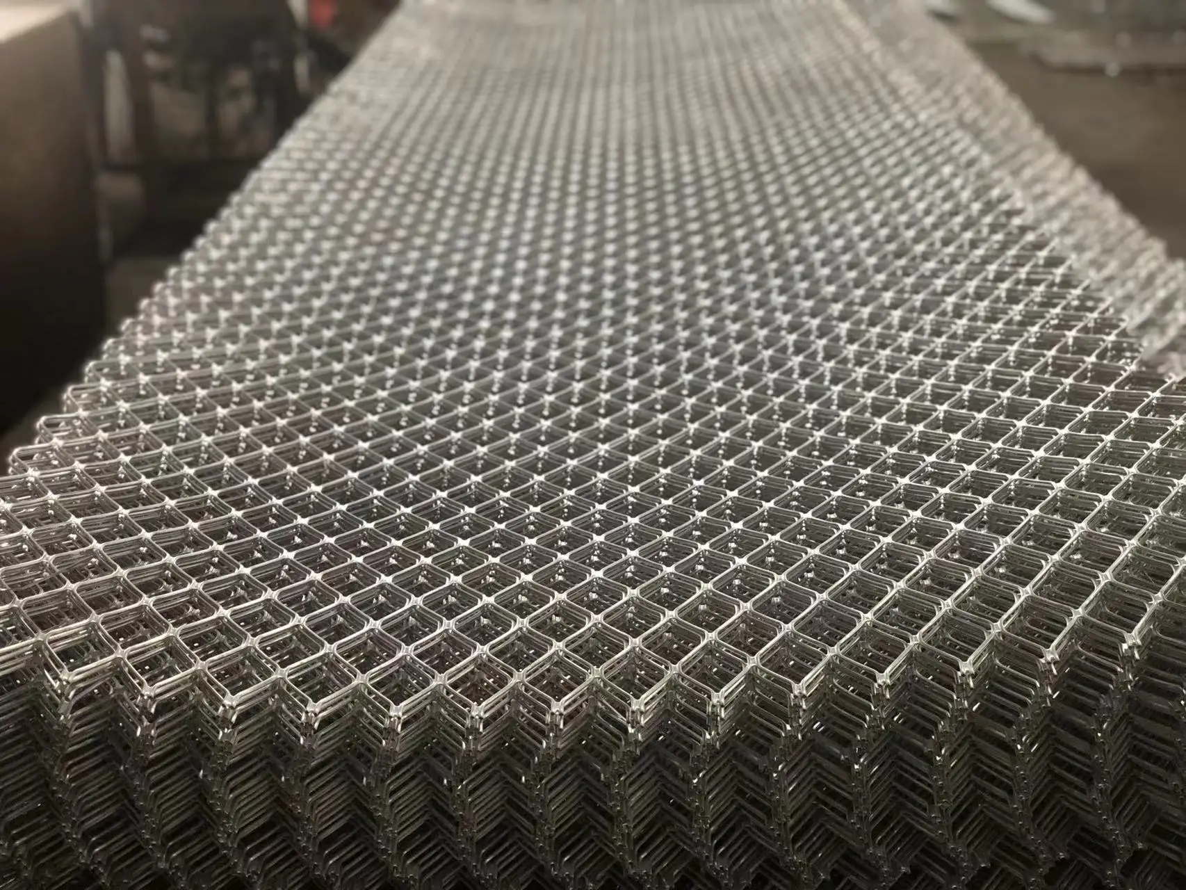 High Quality Security Netting Screen Diamond Hole Aluminum Flat Expanded Metal Mesh