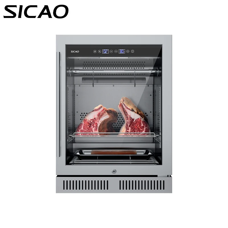 Sicao household meat dry aging refrigerator dry kolice fridge dry aged beef with factory price