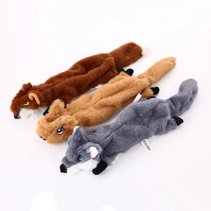 Pet toy supplies Wholesale safe green stuffed squeaky pet dog soft