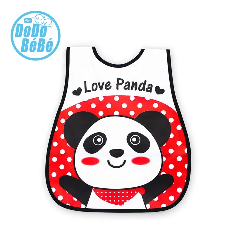 Wholesale cheap baby bib Waterproof toddler disposable Easy clean feeding bib apron