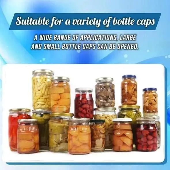 Bothwinner spot new non-slip stainless steel can opener adjustable bottle opener manual screw capper kitchen tool