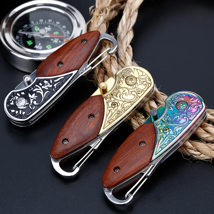 Laser Browning Utility EDC Knife Folding Blade Pocket Survival Mini Tool Highend Knives