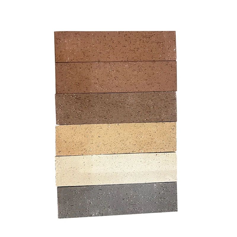 Multicolor natural split face brick split fire brick decorative wall