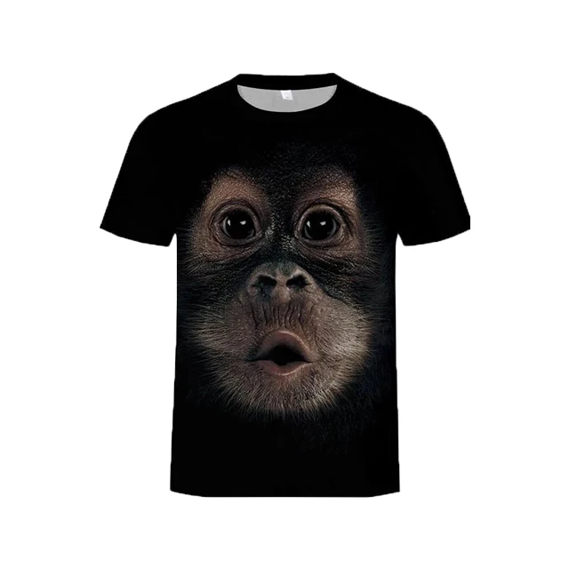 Custom Printed 3d Sublimation Printing Man Tshirt